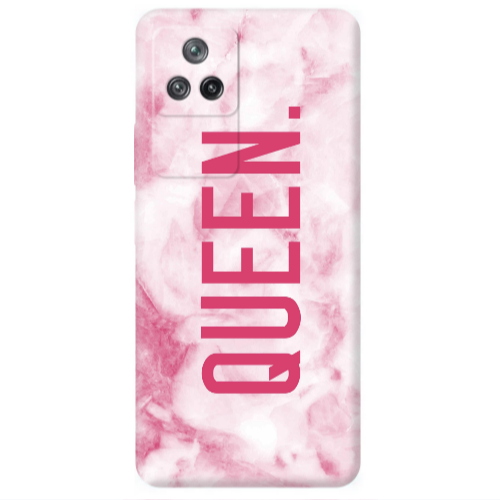 Xiaomi Poco F4 Marble Queen Transparent Silicone TPU Θήκη