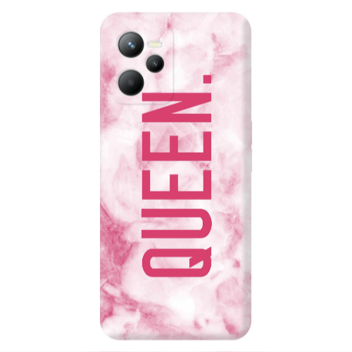 Realme C35 Marble Queen Transparent Silicone TPU Θήκη