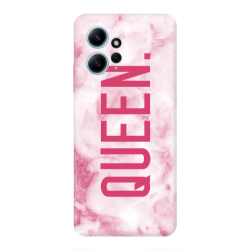 Xiaomi Redmi Note 12 4G Marble Queen Transparent Silicone TPU Θήκη
