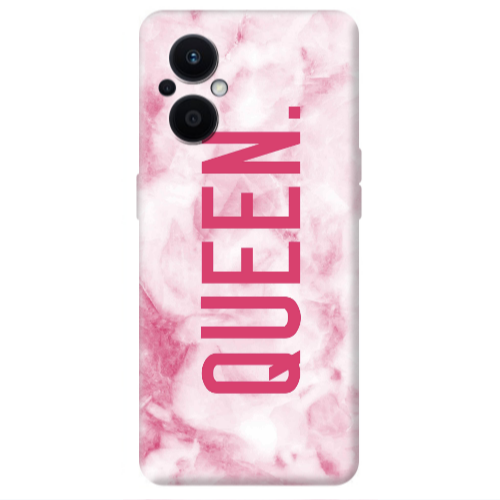 Oppo Reno 7 Lite Marble Queen Transparent Silicone TPU Θήκη