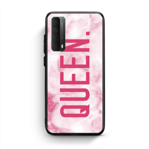 Huawei P Smart 2021 Marble Queen Black Glossy Θήκη