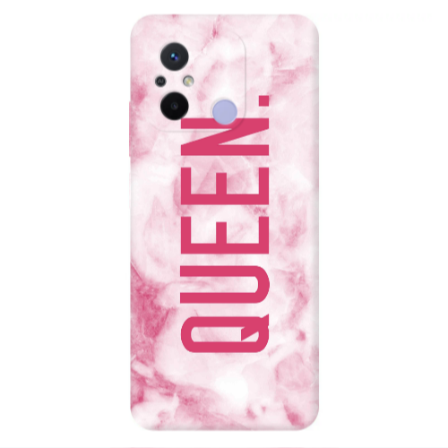 Xiaomi Redmi 12C Marble Queen Transparent Silicone TPU Θήκη