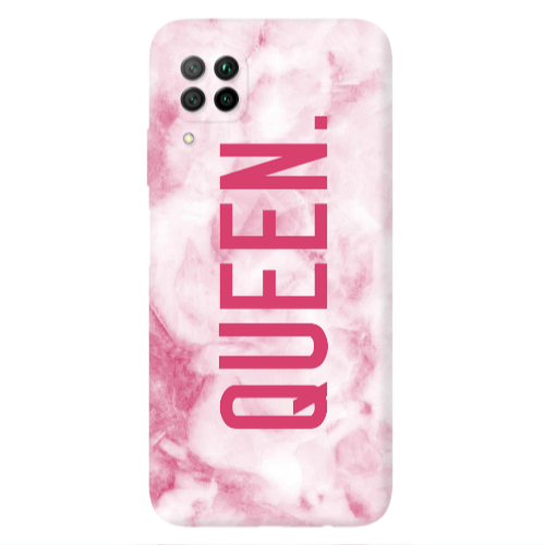 Huawei P40 Lite Marble Queen Transparent Silicone TPU Θήκη