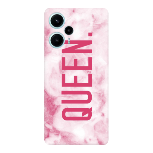 Xiaomi Poco F5 Marble Queen Transparent Silicone TPU Θήκη