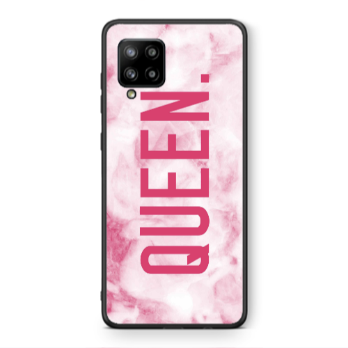 Samsung A42 5G Marble Queen Black Glossy Θήκη