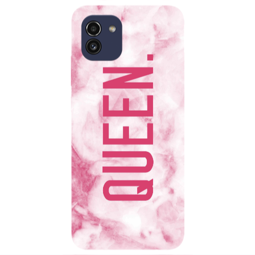 Samsung A03 Marble Queen Transparent Silicone TPU Θήκη