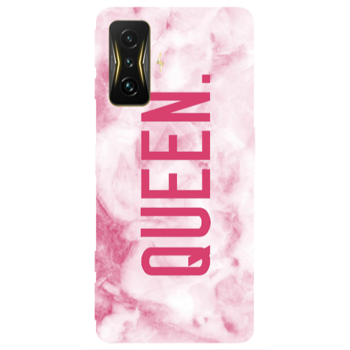Xiaomi Poco F4 Gt Marble Queen Transparent Silicone TPU Θήκη