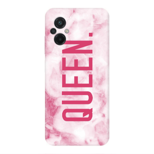 Xiaomi Poco M5 Marble Queen Transparent Silicone TPU Θήκη
