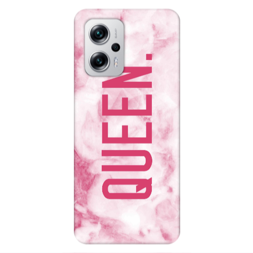 Xiaomi Poco X4 GT Marble Queen Transparent Silicone TPU Θήκη