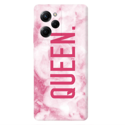 Xiaomi Poco X5 Pro Marble Queen Transparent Silicone TPU Θήκη