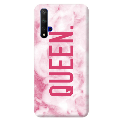 Huawei Nova 5 T Marble Queen Transparent Silicone TPU Θήκη