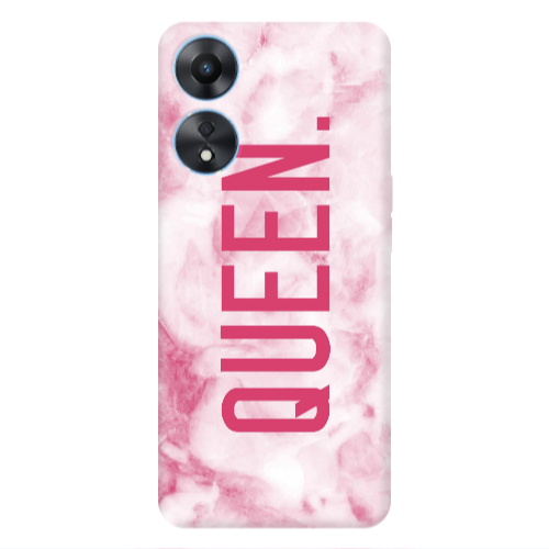 Oppo A 98 Marble Queen Transparent Silicone TPU Θήκη