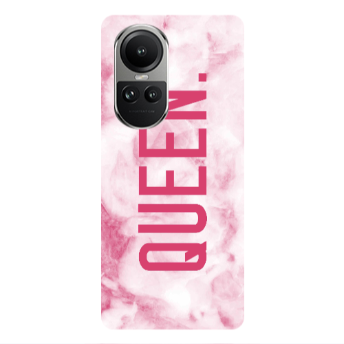 Oppo Reno10 5G Marble Queen Transparent Silicone TPU Θήκη