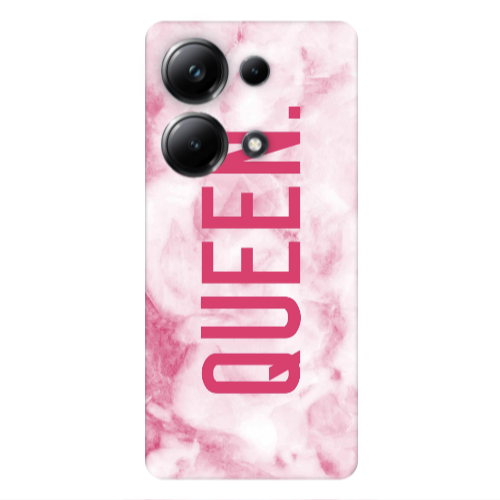 Xiaomi Poco M6 Pro 4G Marble Queen Transparent Silicone TPU Θήκη