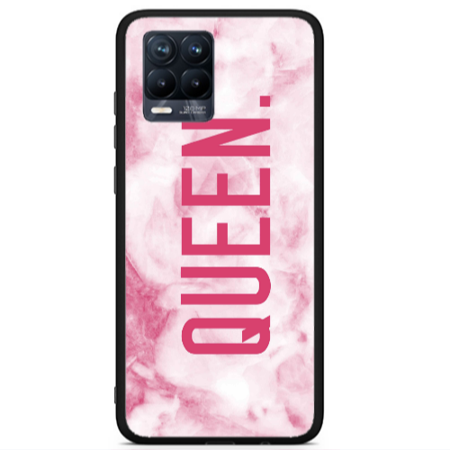 Realme 8 i Marble Queen Black Glossy Θήκη
