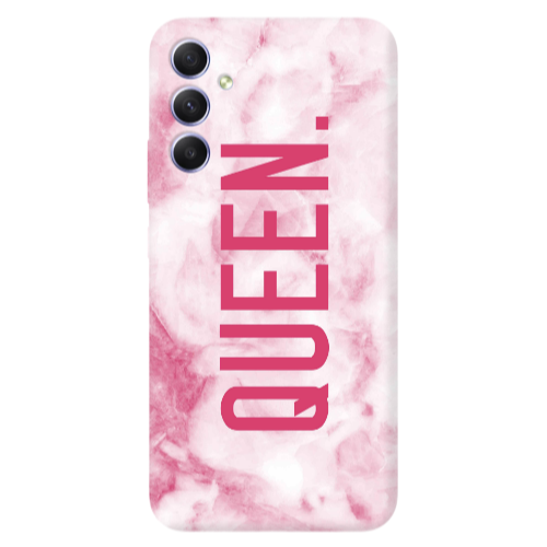 Samsung A16 Marble Queen Transparent Silicone TPU Θήκη