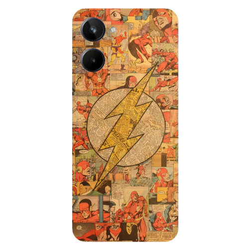 Realme 10 Mavel Pattern Transparent Silicone TPU Θήκη