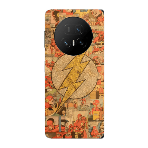 Honor Magic V5 Mavel Pattern Transparent Silicone TPU Θήκη