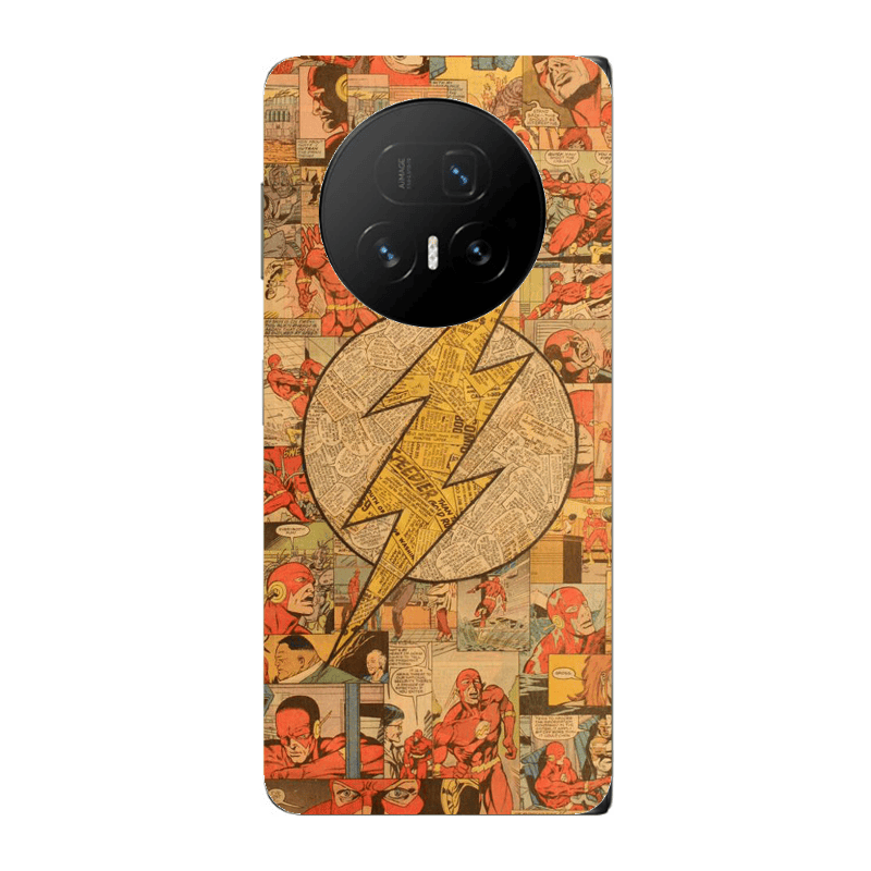 Honor Magic V5 Mavel Pattern Transparent Silicone TPU Θήκη