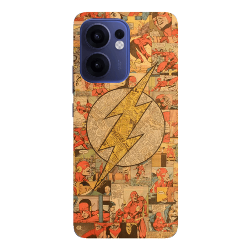 Oppo Reno13 FS Mavel Pattern Transparent Silicone TPU Θήκη