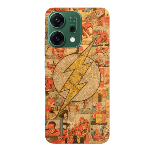 Oppo RENO 14 Mavel Pattern Transparent Silicone TPU Θήκη