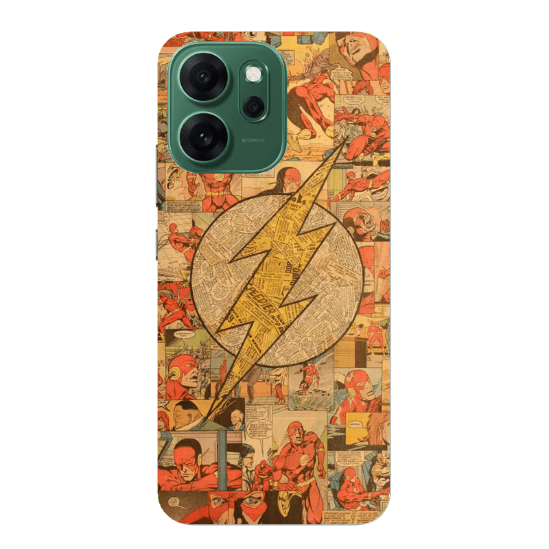 Oppo 14 F Mavel Pattern Transparent Silicone TPU Θήκη