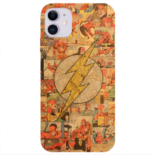 Apple iPhone 11  Mavel Pattern Transparent Silicone TPU Θήκη