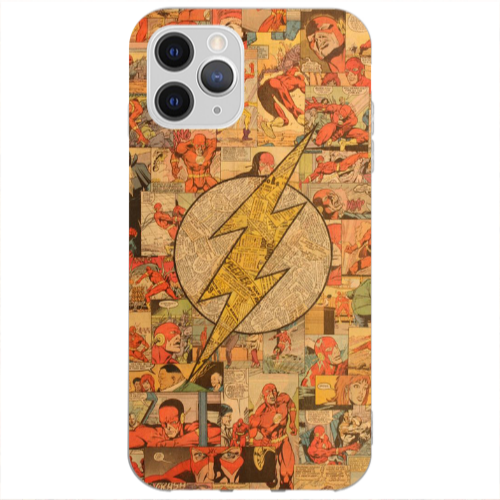 Apple iPhone 13 Pro Max Mavel Pattern Transparent Silicone TPU Θήκη