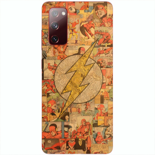Samsung S20 FE Mavel Pattern Transparent Silicone TPU Θήκη