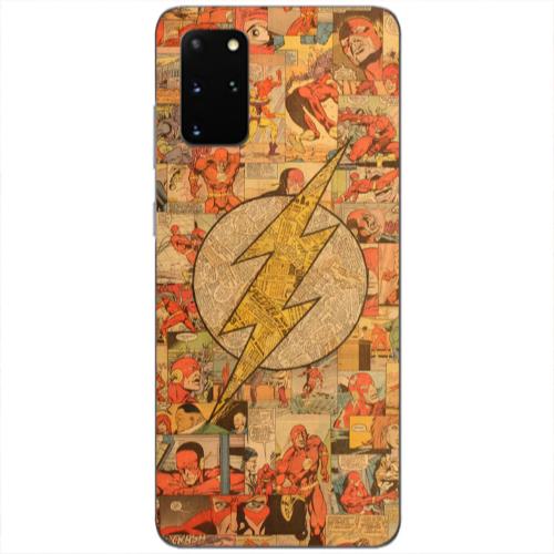 Samsung S20 Plus Mavel Pattern Transparent Silicone TPU Θήκη