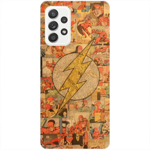 Samsung A53 Mavel Pattern Transparent Silicone TPU Θήκη