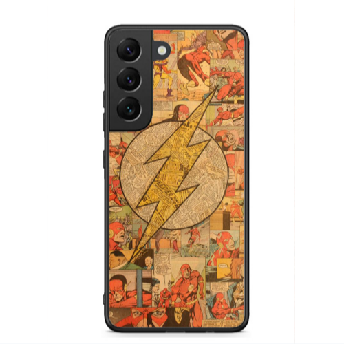 Samsung S22 Plus Mavel Pattern Black Glossy Θήκη