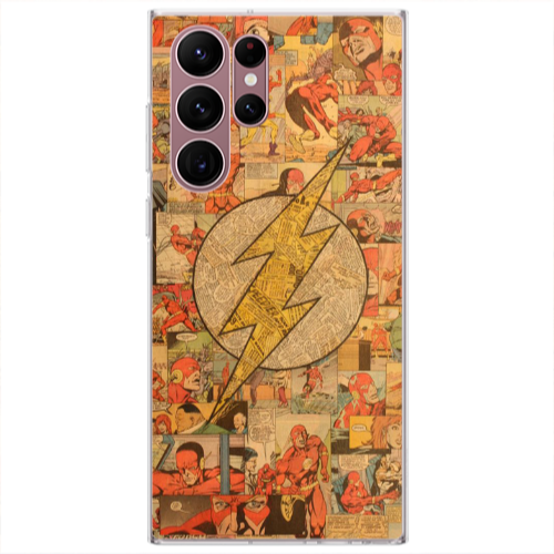 Samsung S22 Ultra Mavel Pattern Transparent Silicone TPU Θήκη
