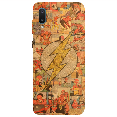 Samsung A02 Mavel Pattern Transparent Silicone TPU Θήκη