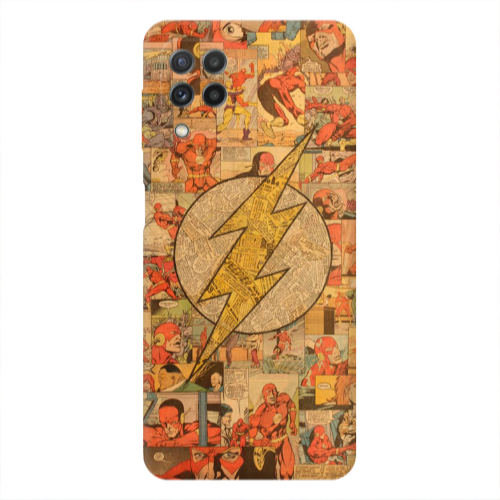 Samsung A22 4G Mavel Pattern Transparent Silicone TPU Θήκη