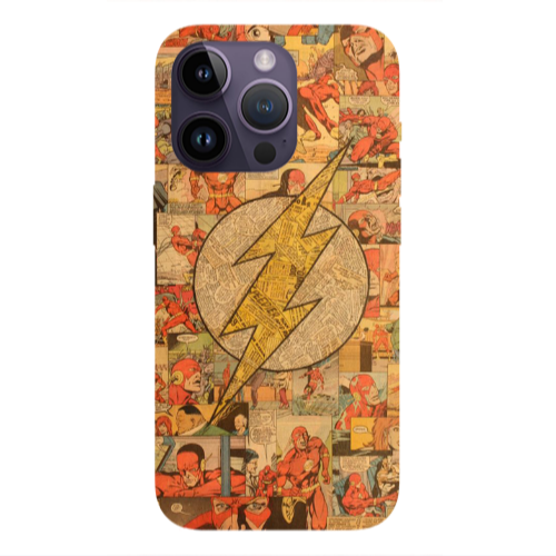 Apple iPhone 14 Pro  Mavel Pattern Transparent Silicone TPU Θήκη