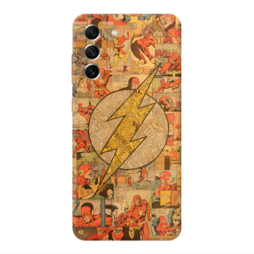 Samsung S21 FE Mavel Pattern Transparent Silicone TPU Θήκη