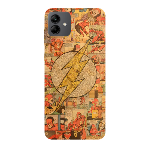 Samsung A04 Mavel Pattern Transparent Silicone TPU Θήκη