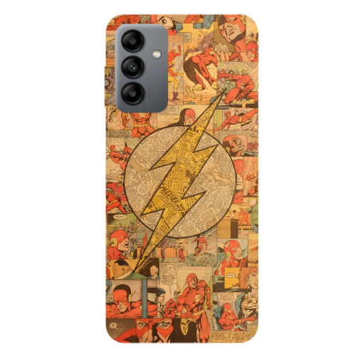 Samsung A04S Mavel Pattern Transparent Silicone TPU Θήκη