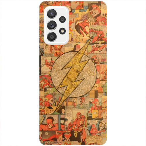 Samsung A23 Mavel Pattern Transparent Silicone TPU Θήκη