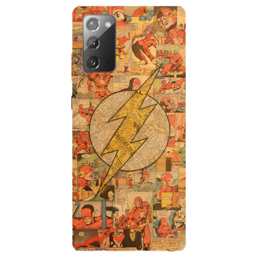 Samsung Note 20 Mavel Pattern Transparent Silicone TPU Θήκη