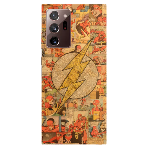 Samsung Note 20 Ultra Mavel Pattern Transparent Silicone TPU Θήκη