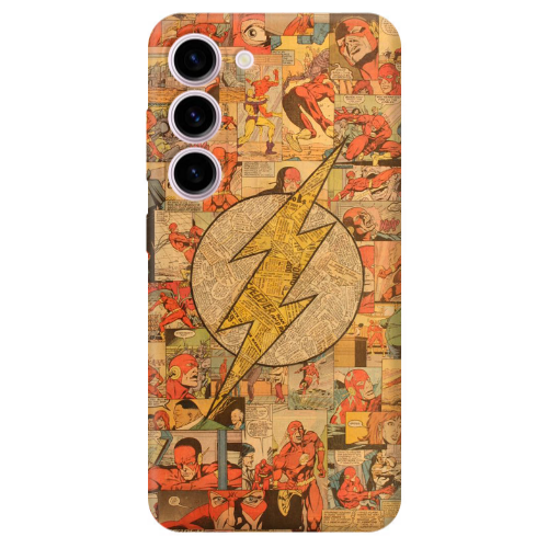 Samsung S23 Mavel Pattern Transparent Silicone TPU Θήκη