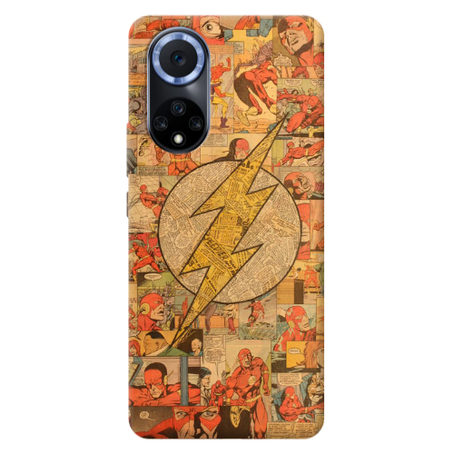 Huawei Nova 9 Mavel Pattern Transparent Silicone TPU Θήκη