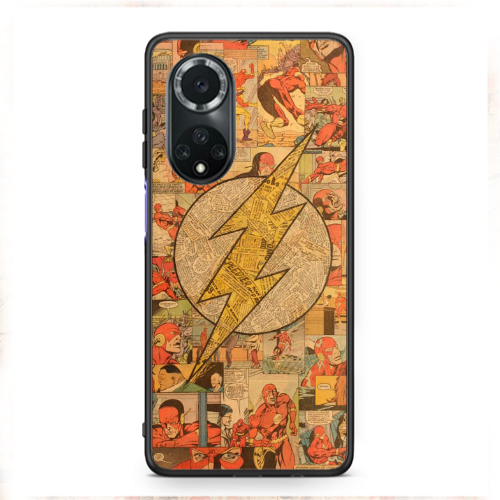 Huawei Nova 9 Mavel Pattern Black Glossy Θήκη