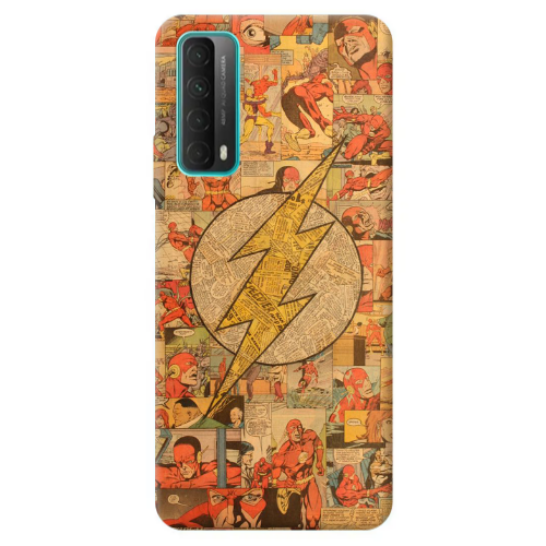 Huawei P Smart 2021 Mavel Pattern Transparent Silicone TPU Θήκη