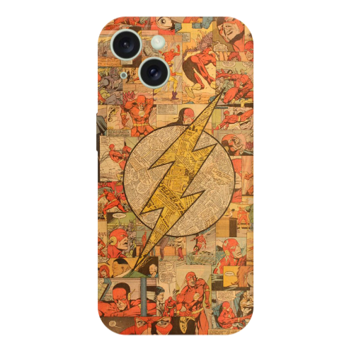 Apple iPhone 15 Mavel Pattern Transparent Silicone TPU Θήκη
