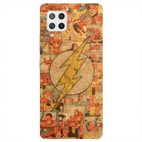 Samsung A42 5G Mavel Pattern Transparent Silicone TPU Θήκη