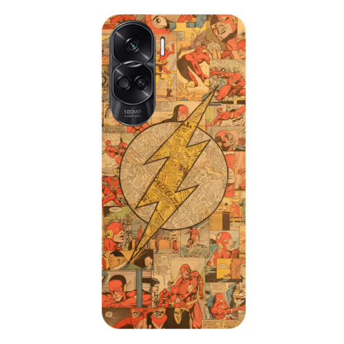 Honor 90 Lite 5G Mavel Pattern Transparent Silicone TPU Θήκη