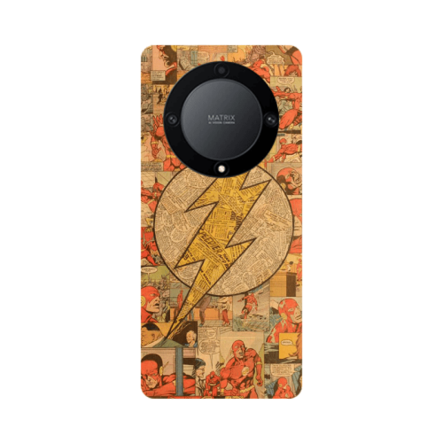 Honor Magic5 Lite 5G Mavel Pattern Transparent Silicone TPU Θήκη